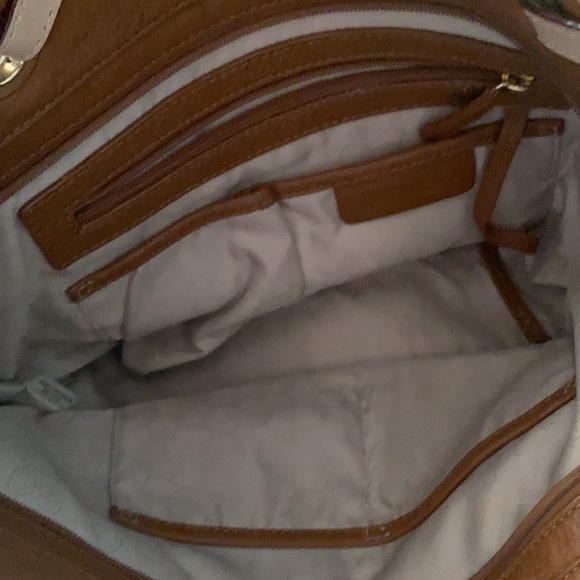 Michael kors brown leather tote - Picture 2 of 4